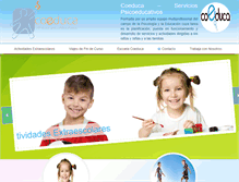 Tablet Screenshot of coeduca.es